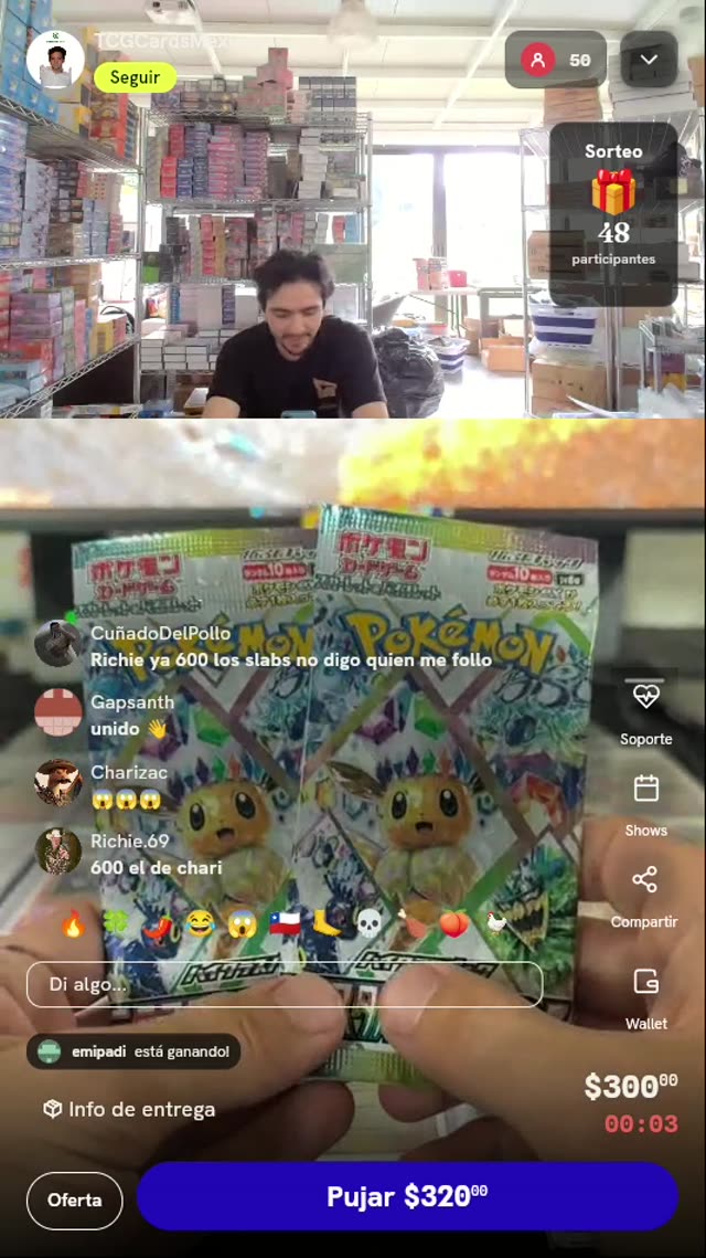 Sobres Pokémon Terastal Festival ex