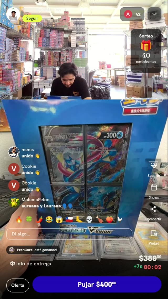 Caja Greninja V-UNION Pokémon TCG