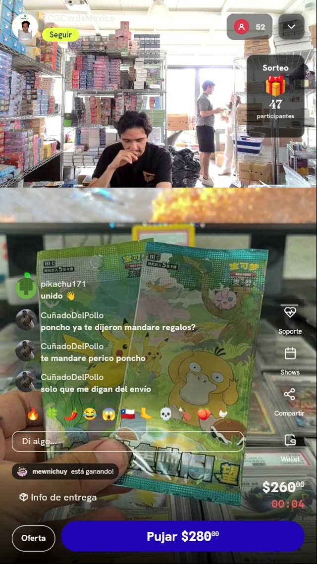 Sobres Pokémon TCG 151 Chino