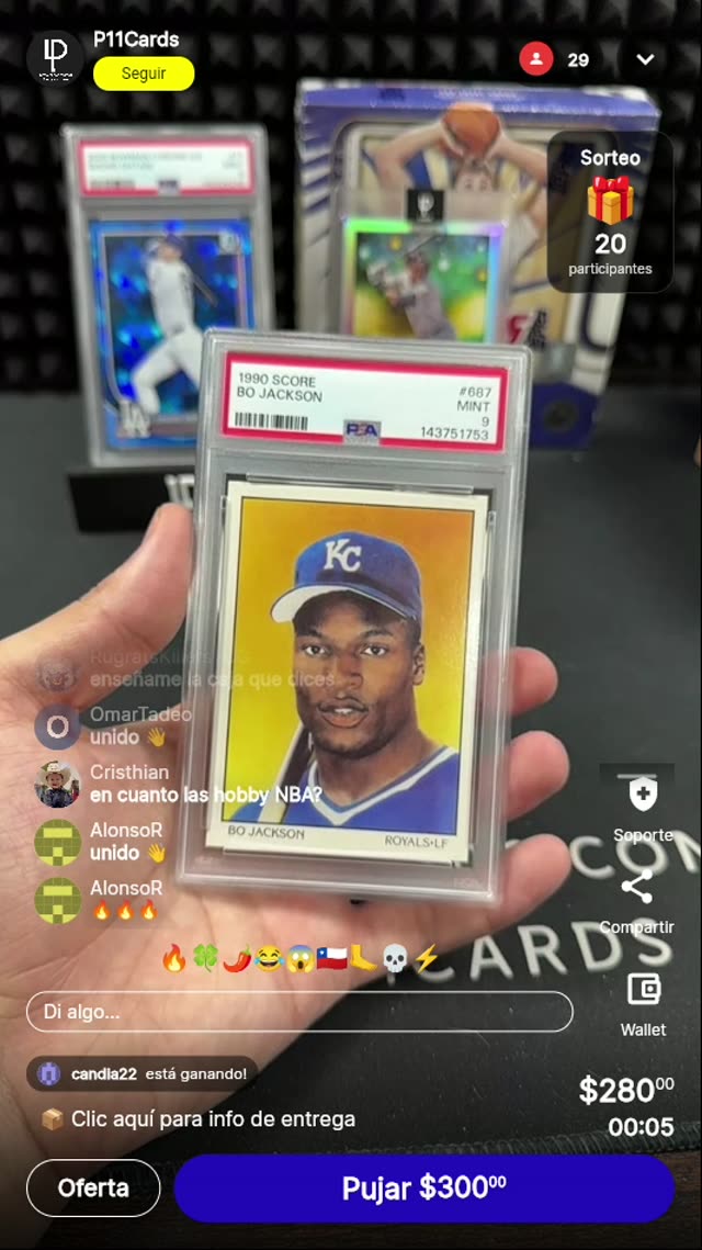 Bo Jackson 1990 Score PSA 9
