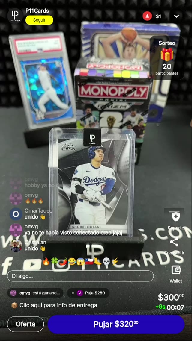 Shohei Ohtani Topps Chrome Black