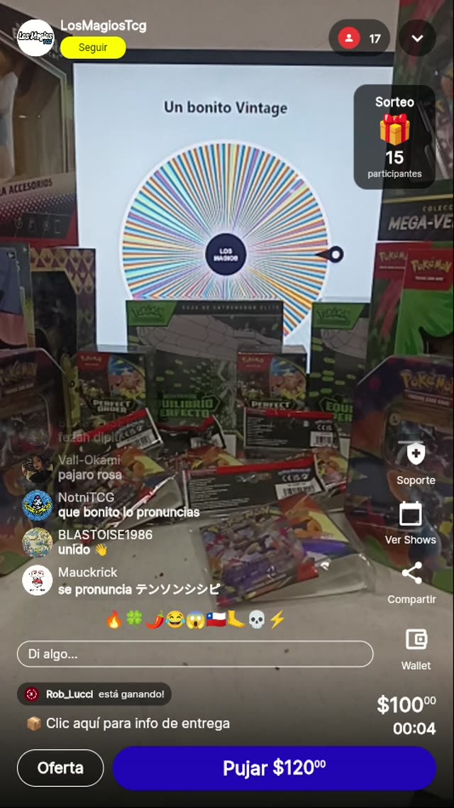 Pokémon Vintage Booster Packs Subasta