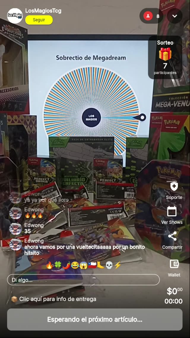 Pokémon: Vueltecita por sobres y latas
