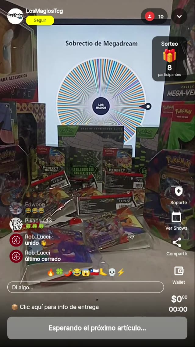 Pokémon Megadream Booster Cerrado