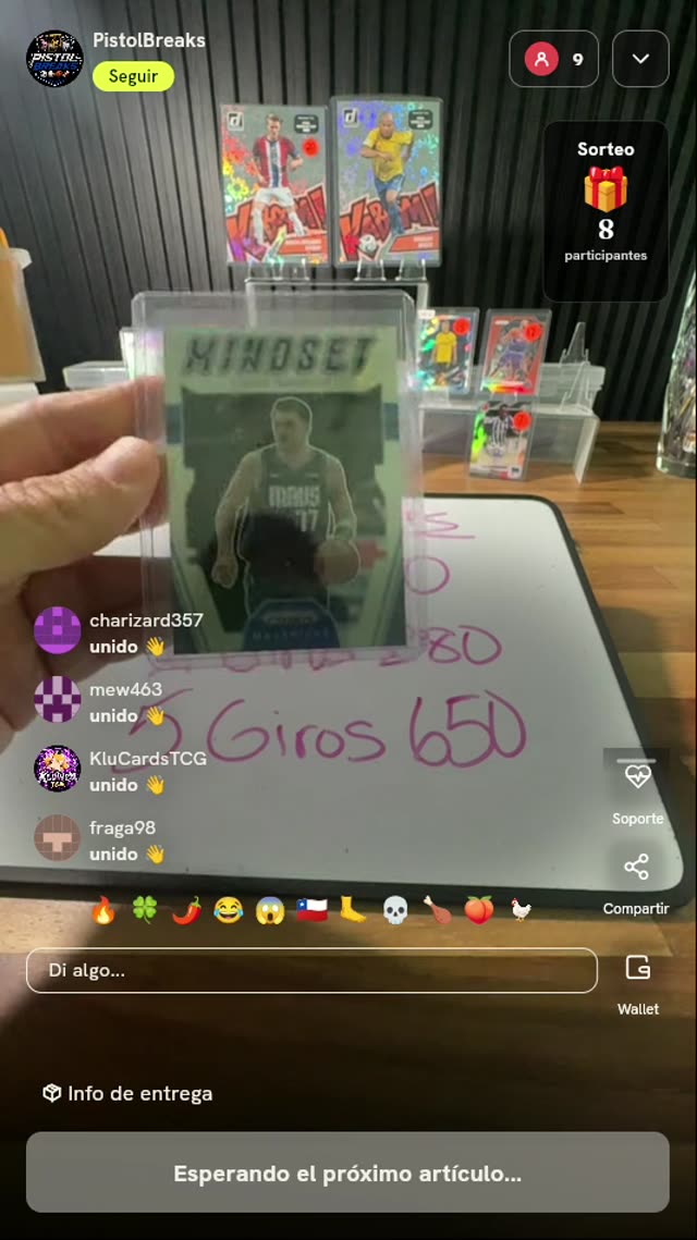 Carta Luka Doncic Prizm Mindset Silver