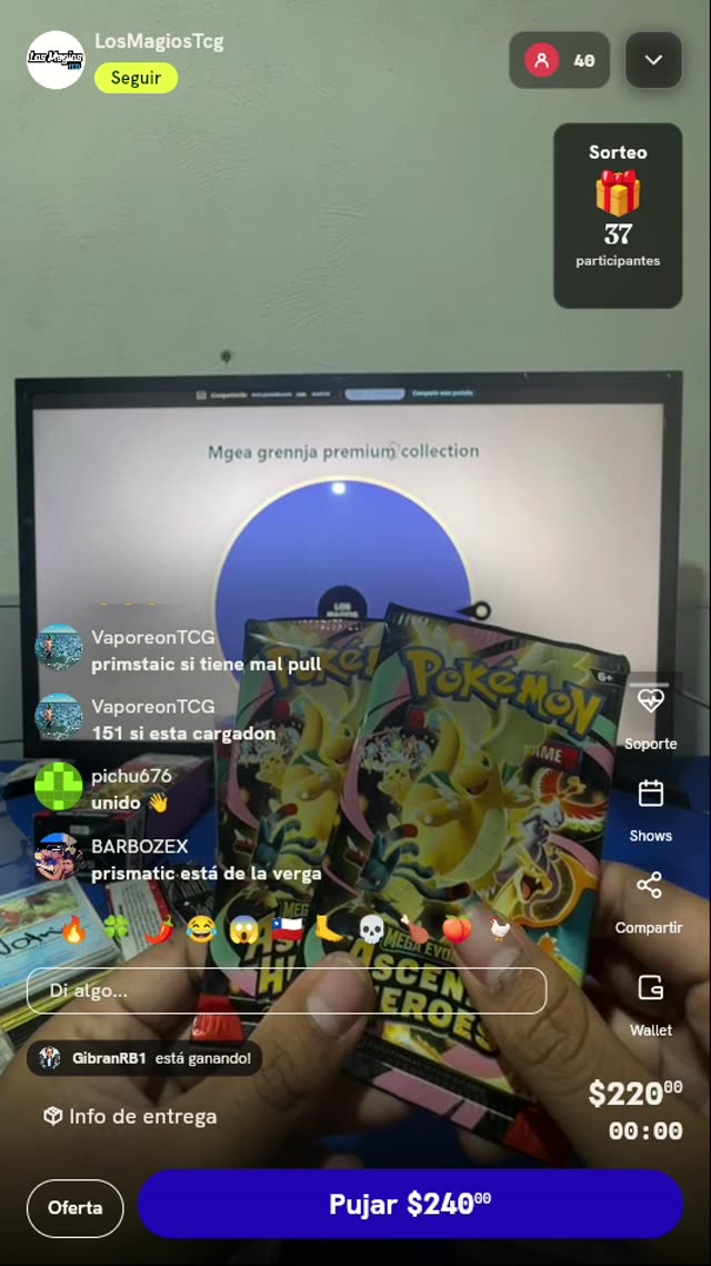 Sobres Pokémon TCG Ascended Heroes