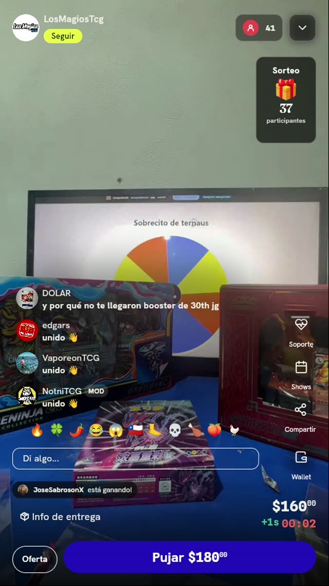 Giro de Ruleta Pokémon TCG
