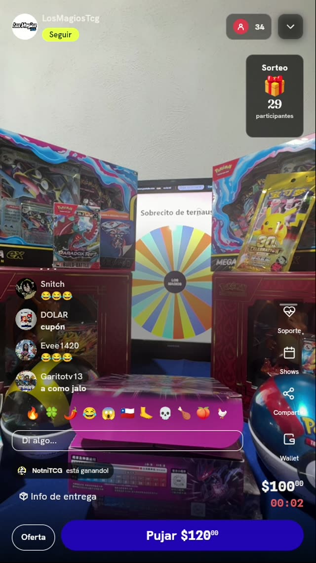 Giro de Ruleta Mágica
