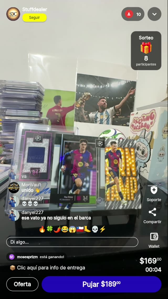 Tarjeta Pedri Panini Fútbol Club