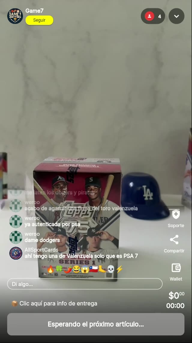 Topps 75 Series 1 Box