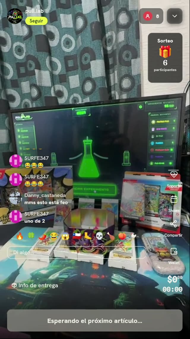 Tiro de Ruleta Pokémon TCG