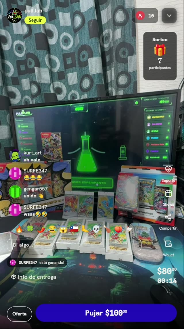 Participación Juego Misterioso Pokémon TCG