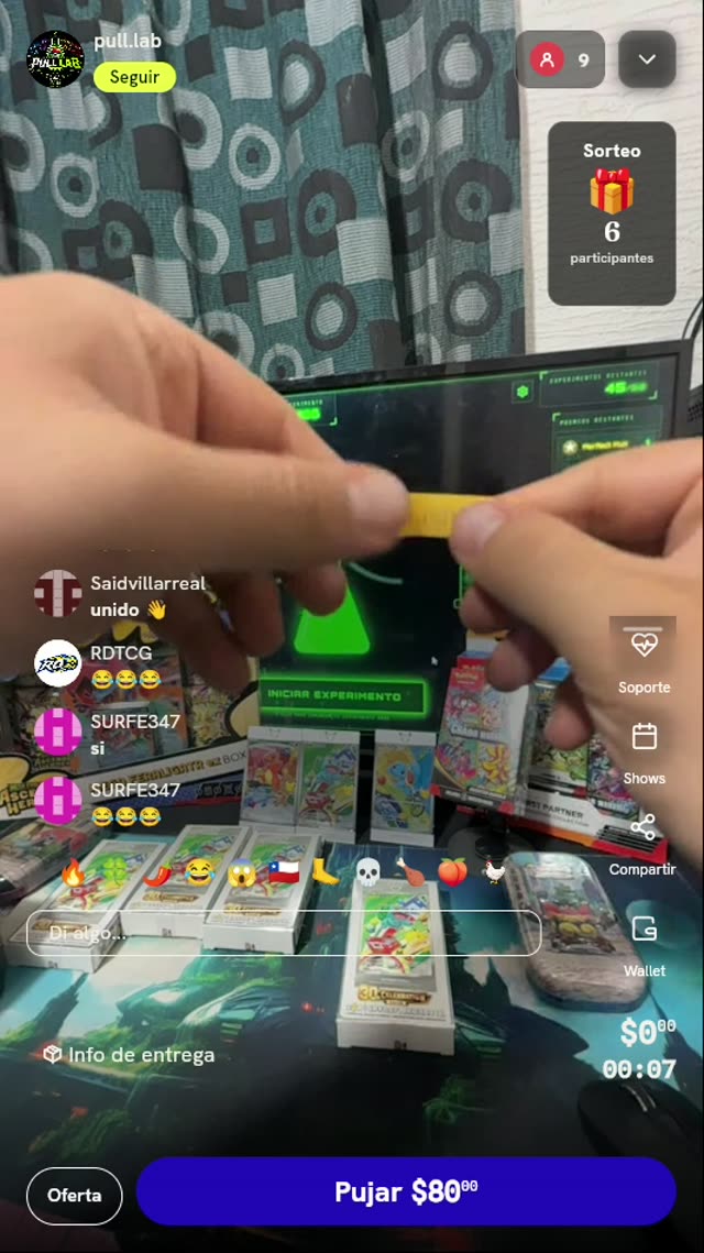 Boleto Mystery Pull Pokémon TCG