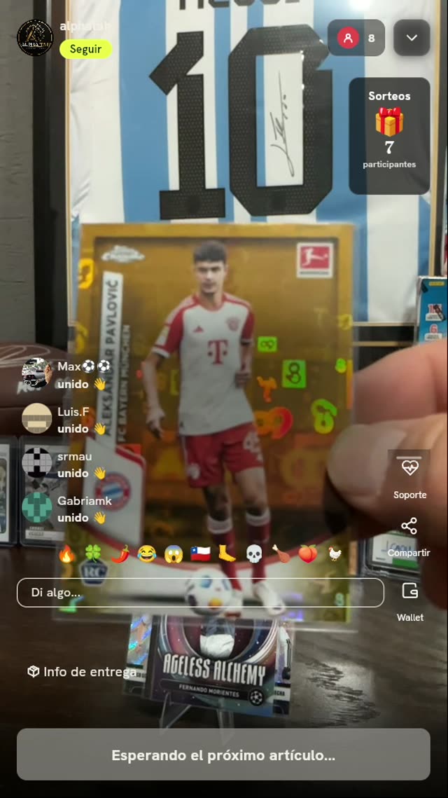 Carta Aleksandar Pavlović Topps Chrome RC