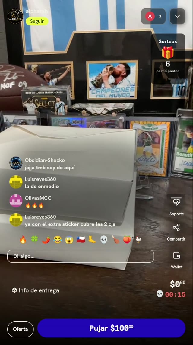 Mystery Box de Tarjetas Deportivas