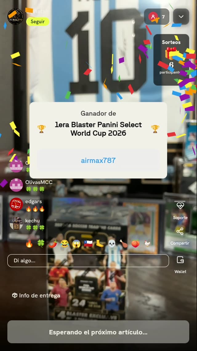 Caja Blaster Panini Select World Cup 2026