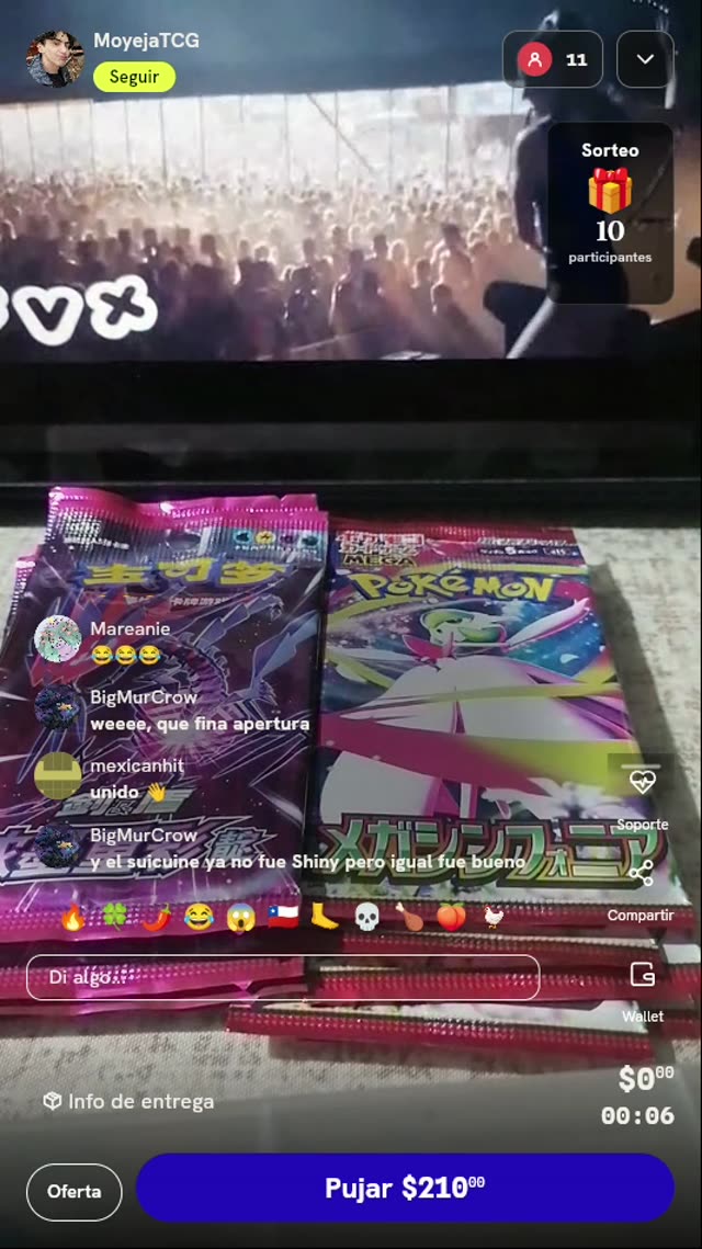 Sobres de Cartas Pokémon TCG