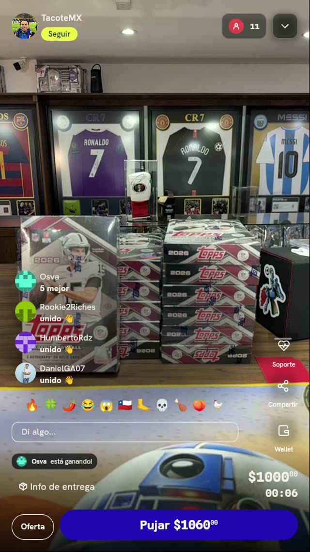 Caja 2026 Topps Flagship Football