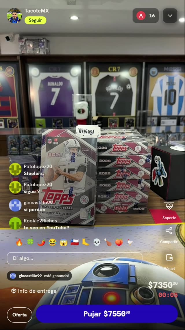 Spot Minnesota Vikings - Topps Football Break