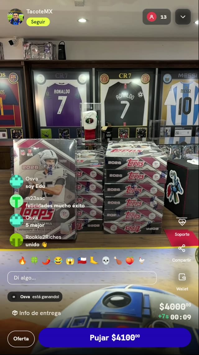 Caja 2026 Topps Flagship Football