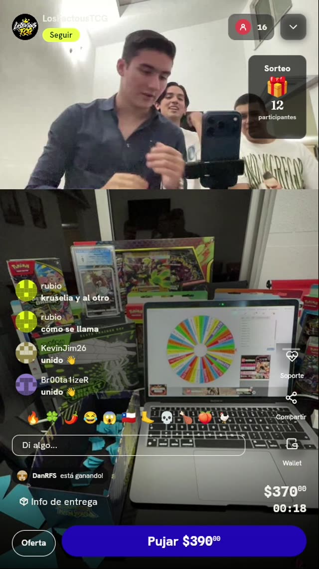 5 Tiradas en Ruleta Pokémon
