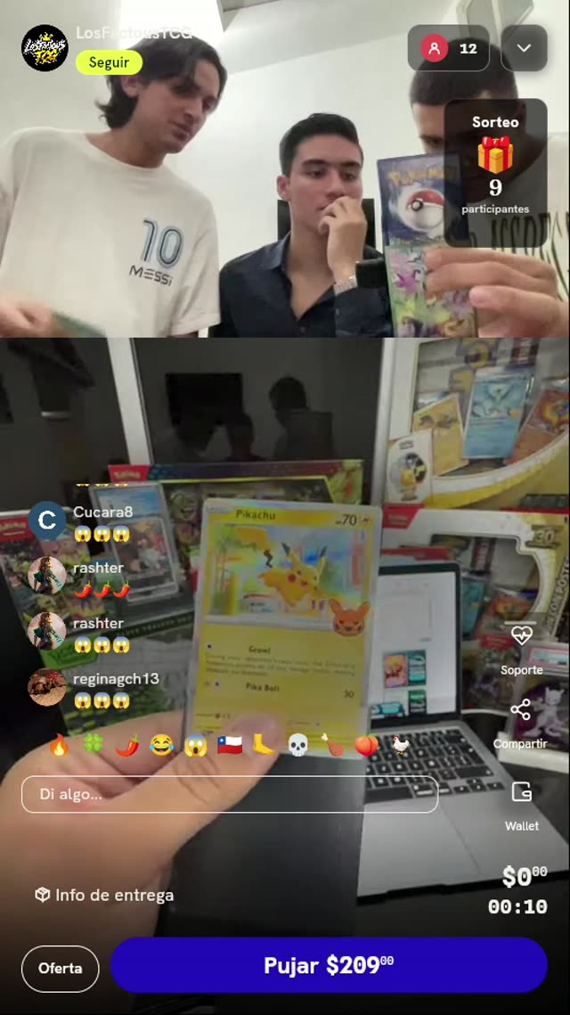 Carta Pokémon Pikachu Trick or Trade