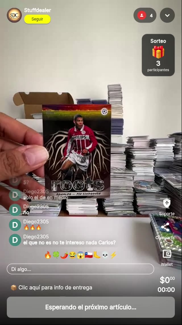 Ronaldo Nazario Topps UCL Roots