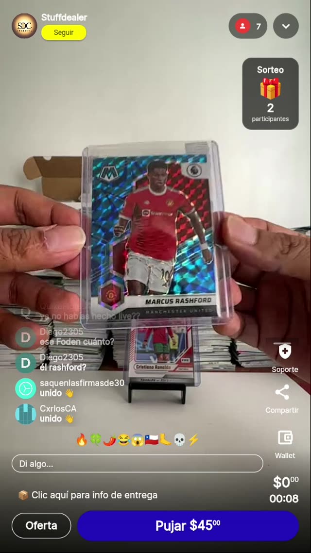 Rashford Panini Mosaic Premier League