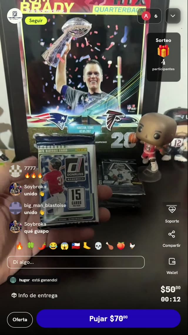 Sobre Panini Donruss Baseball Cards