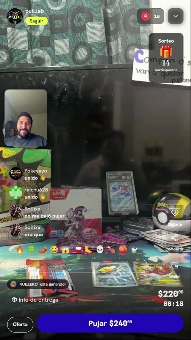 Apertura de sobre Pokémon TCG