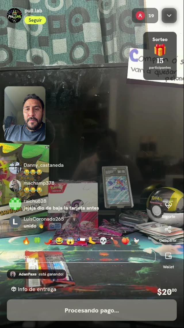 Sobre de Cartas Pokémon TCG