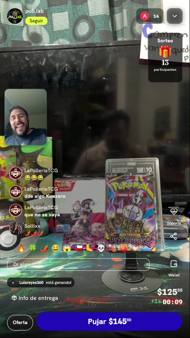 Sobre Pokémon TCG Pitch Black Chandelure
