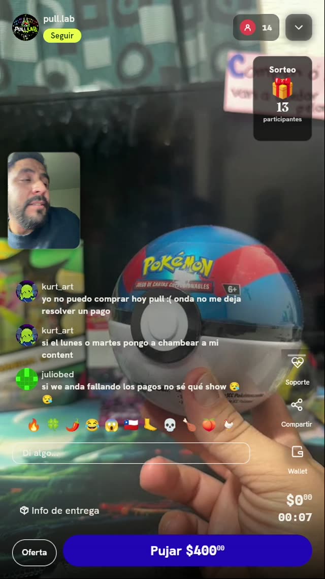 Lata Poké Ball Great Ball Pokémon