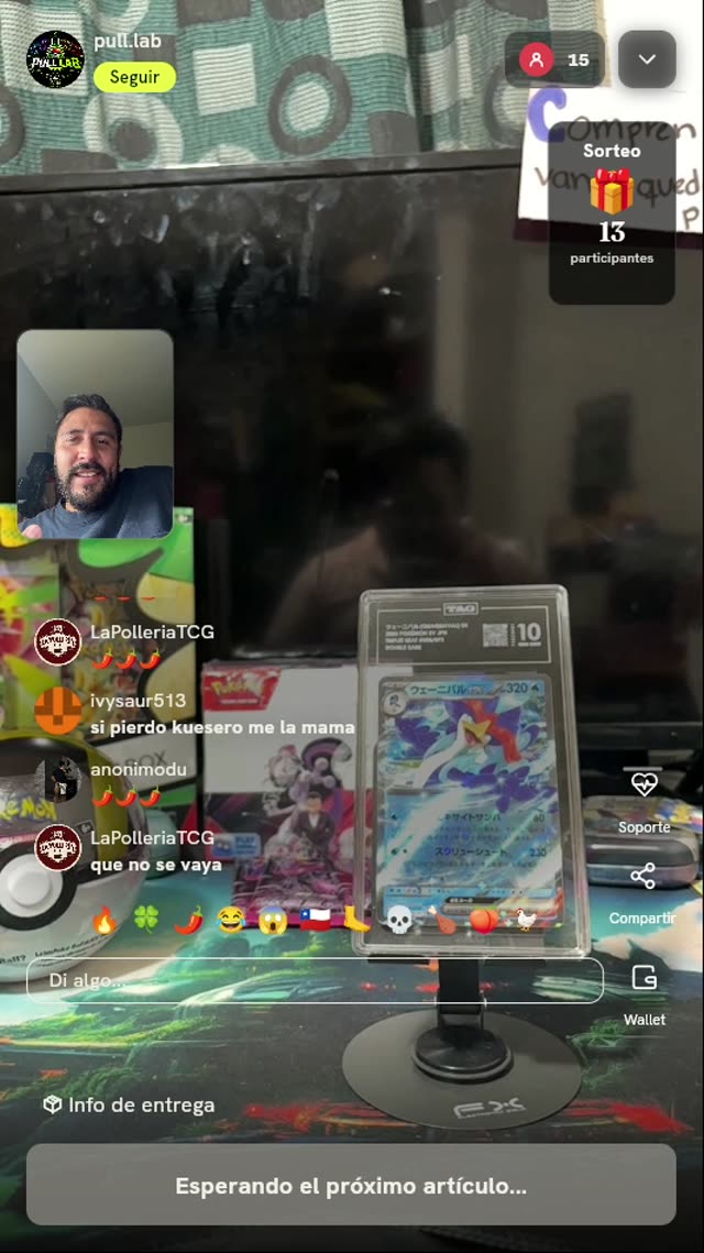 Carta Pokémon Quaquaval ex TAG 10