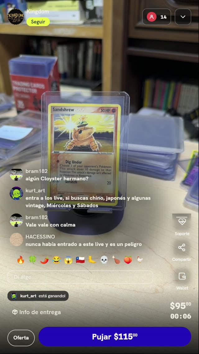 Carta Pokémon Sandshrew EX Delta Species