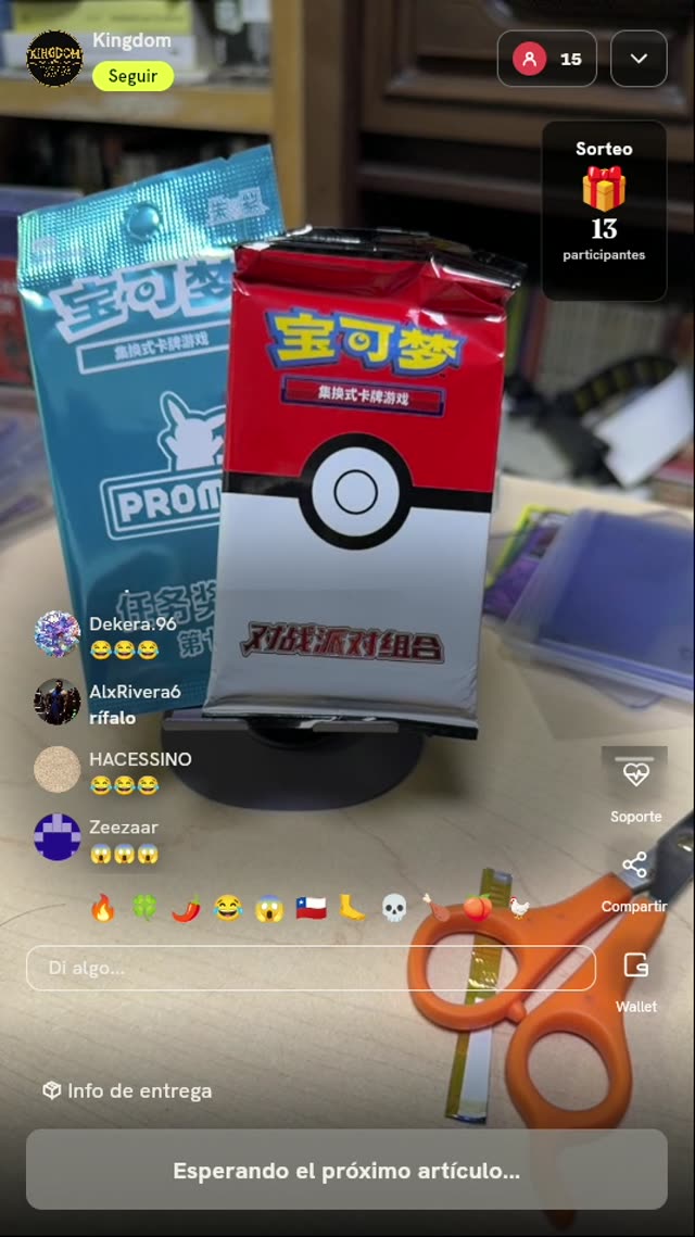 Sobres Pokémon TCG Chino Simplificado