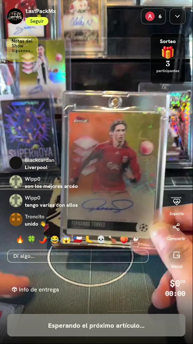 Carta Topps Finest Fernando Torres Auto