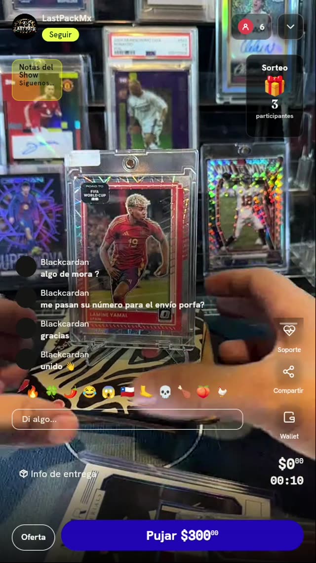 Carta Lamine Yamal Donruss Optic