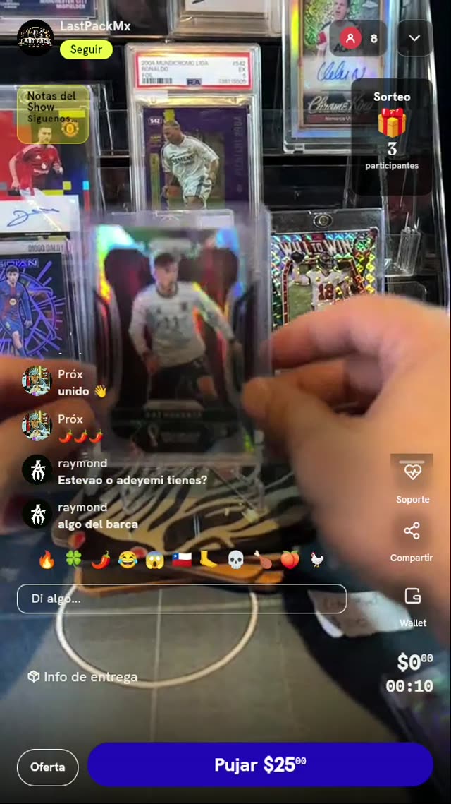 Carta Panini Prizm Kai Havertz 2022