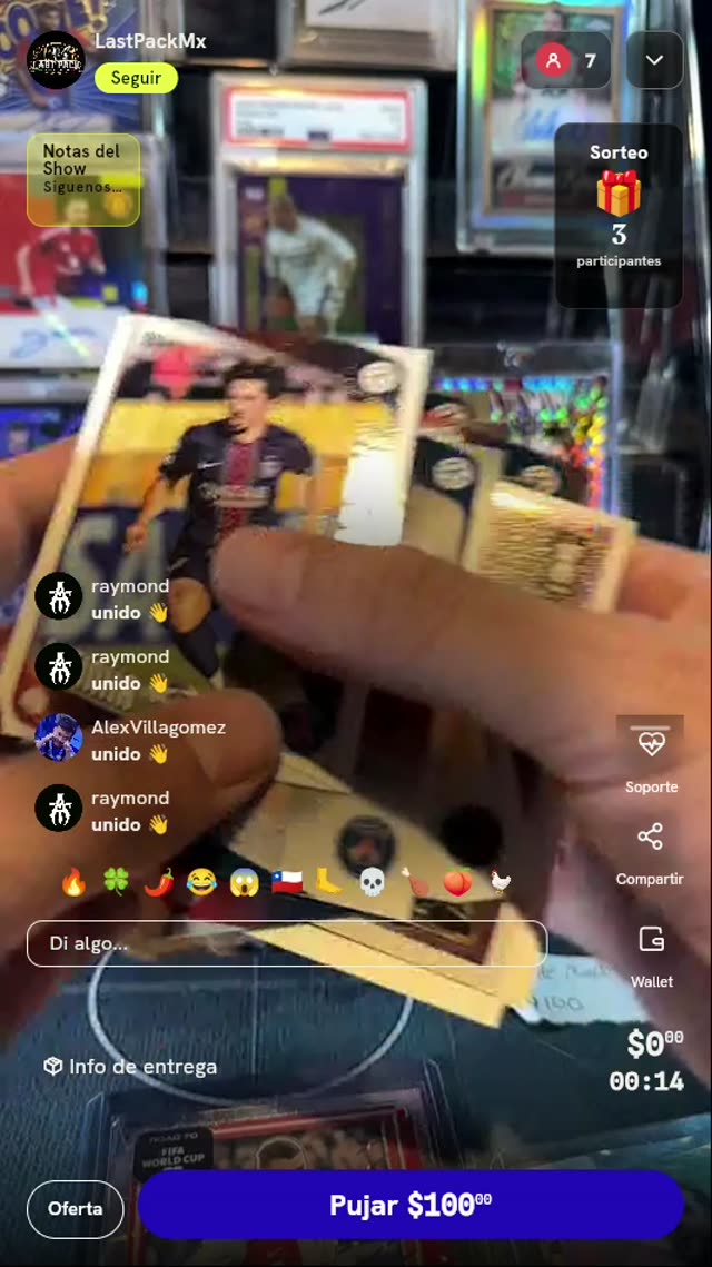 Lote Cartas de Fútbol PSG
