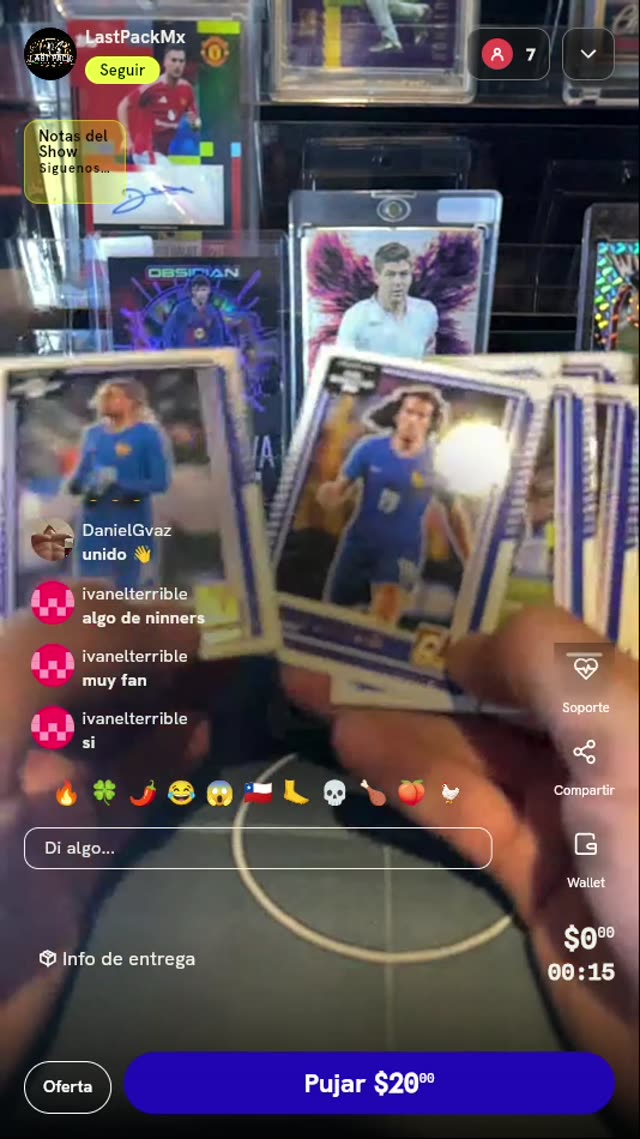 Lote de estampas Selección de Francia