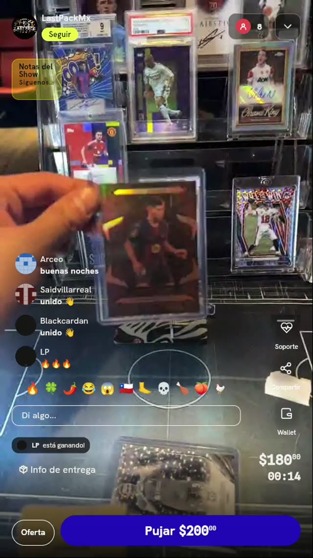 Carta Panini Obsidian FC Barcelona /40