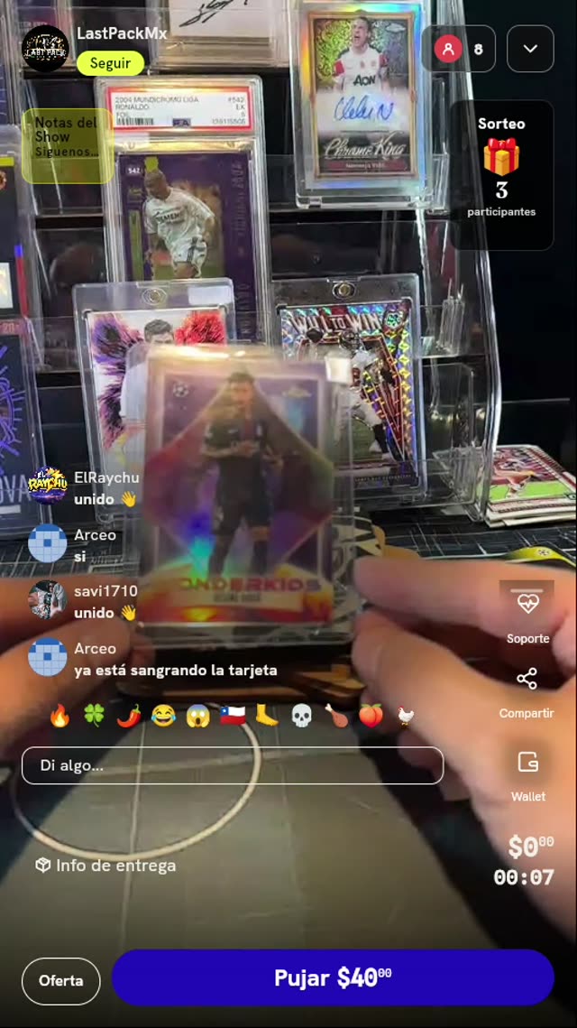 Carta Topps Chrome UCC Wonderkids