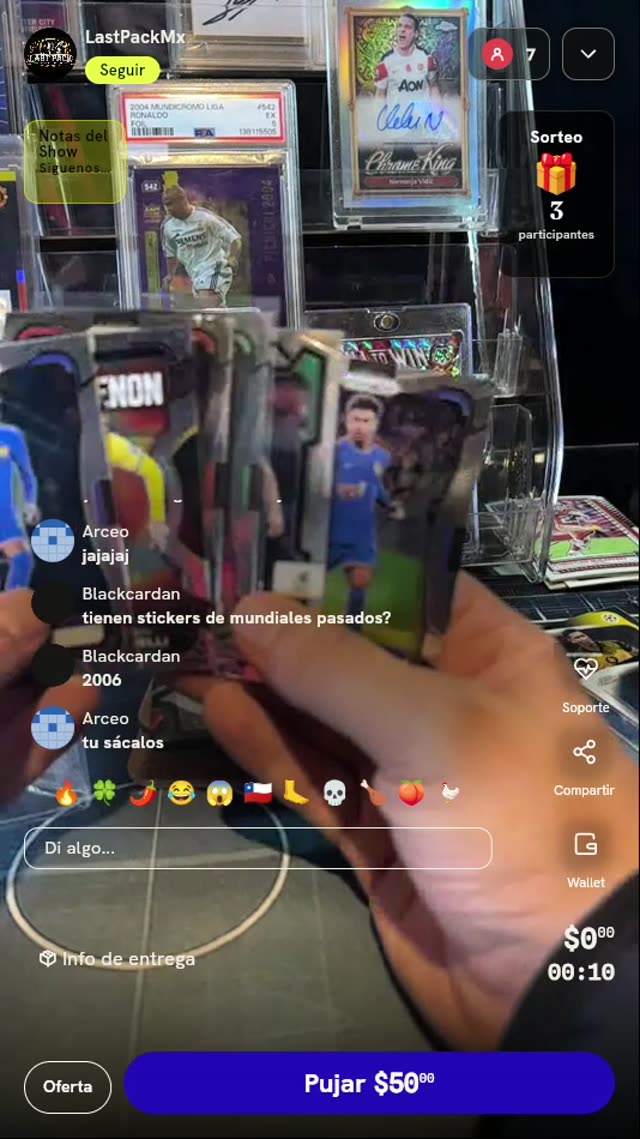 Lote de Cartas Coleccionables de Fútbol