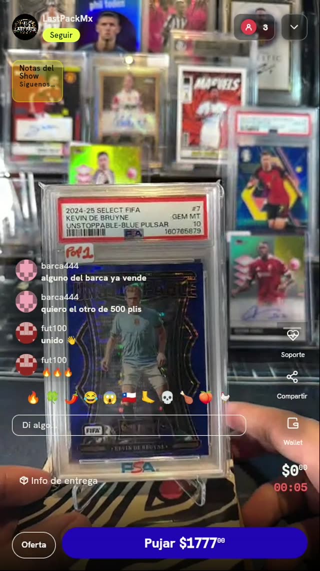 Kevin De Bruyne Panini Select PSA 10