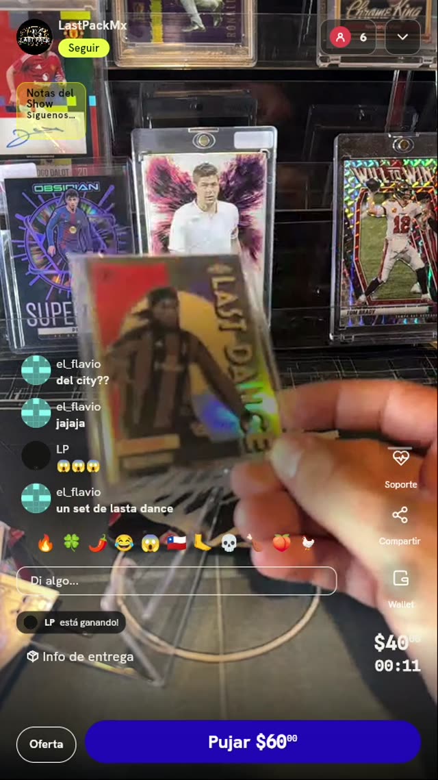 Carta Ronaldinho Topps Chrome Last Dance