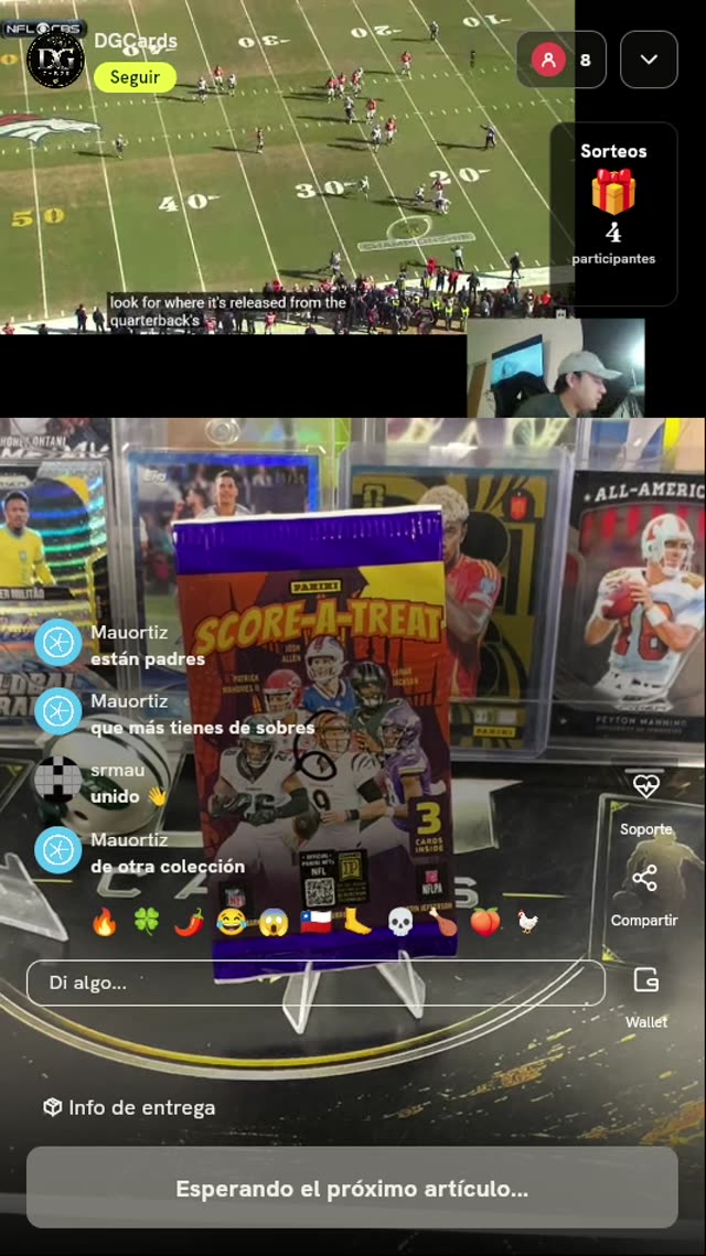Sobre Panini NFL Score-A-Treat