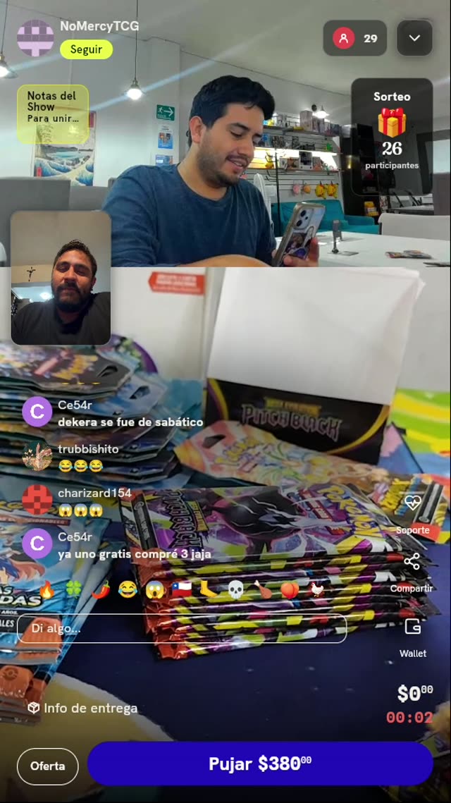 Sobres Pokémon Mega Evolution Pitch Black