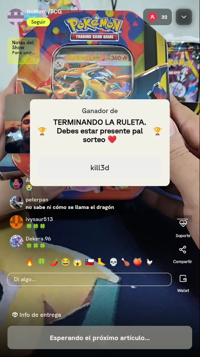 Lata Pokémon TCG Paldean Fates Charizard ex