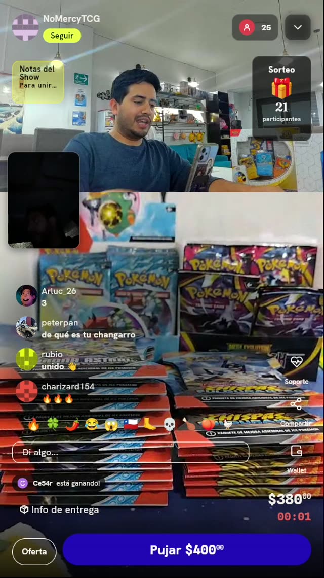 Sobre Pokémon TCG Chispas Fulgurantes